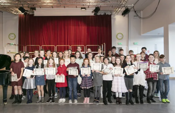 LSMD students attend the Excellence Awards