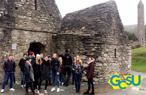 Members of the GCD SU on a trip to Glendalough