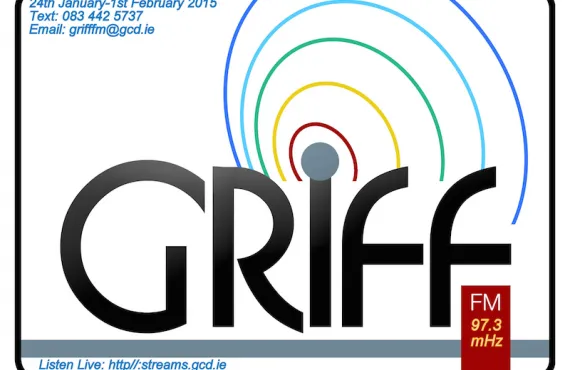 Griff FM logo - learn practical radio skills at Griffith College