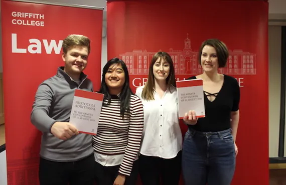 Law students at Griffith College