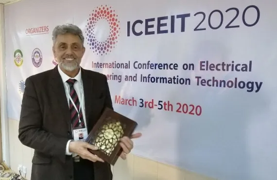 Dr. Faheem Bukhatwa at ICEEIT