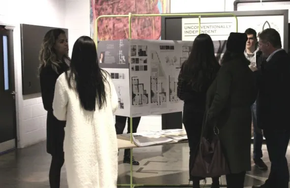 Design & Architecture students display their work at Teeling