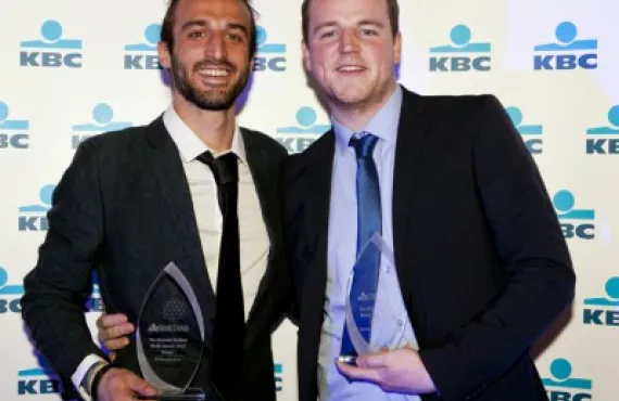 Tiberio Ventura and Robbie Purcell at the SMEDIAS