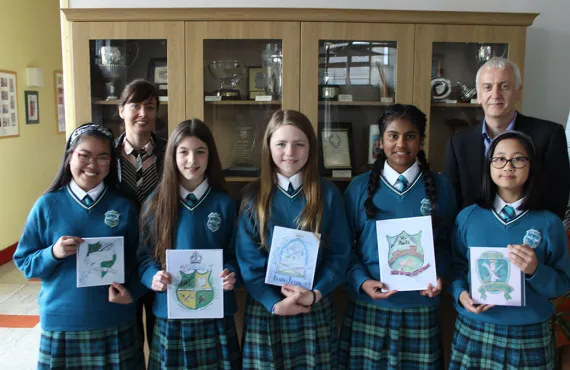 Students from St Paul's Secondary School