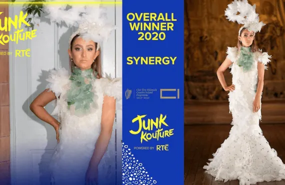 Fashion Design Scholarship awarded to Synergy at Junk Kouture 2020
