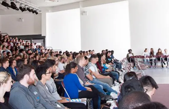 New Griffith College students attend induction in Dublin