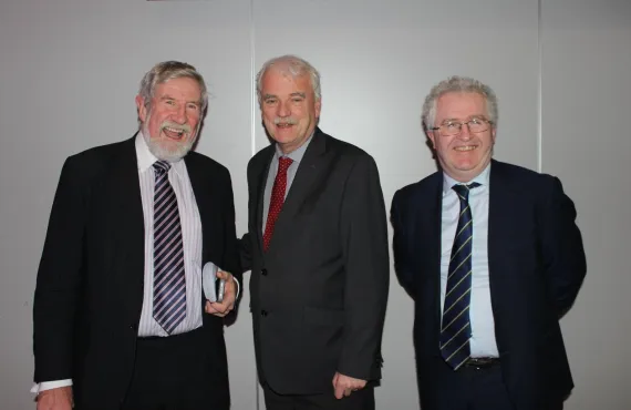 Seamus Woulfe and Finian McGrath TD