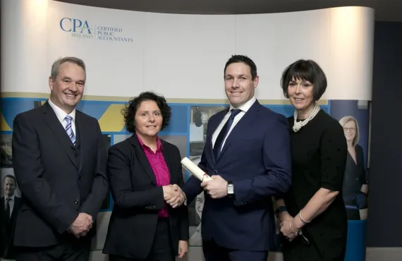 L-R: Paul Heaney, Deirdre Kiely, Barry Blake and Paula Byrne