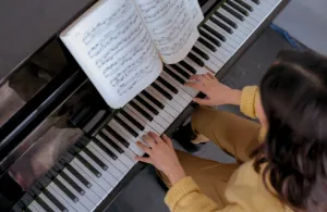 piano playing