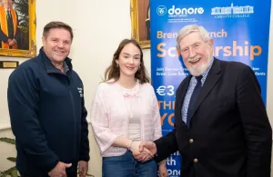 Molly Smith Receives Brendan Lynch Scholarship at Griffith College