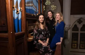 Alison Canavan, Sinead O'Dea, Griffith College & Karen Fleming, President of Network Cork.