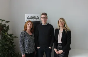 Graduate of Griffith College Shane O’Leary returned to the college to give insight to students sitting the MSc in global Brand Management