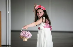 Student performing at the 2019 Excellence Awards