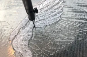 IDI Award Winning Project, 'Love Birds' Embroidery Work