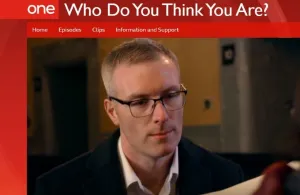 Eamonn Gardiner appears on BBC show, Who Do You Think You Are?