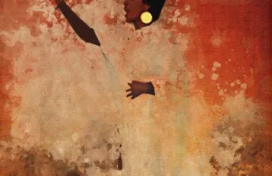 Painting of Sudanese activist Alaa Salah