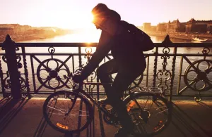 Photo of person cycling