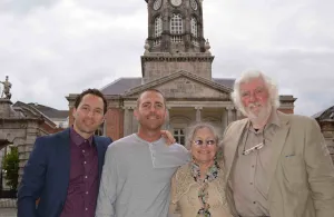 four exonerees at innocence project confrence