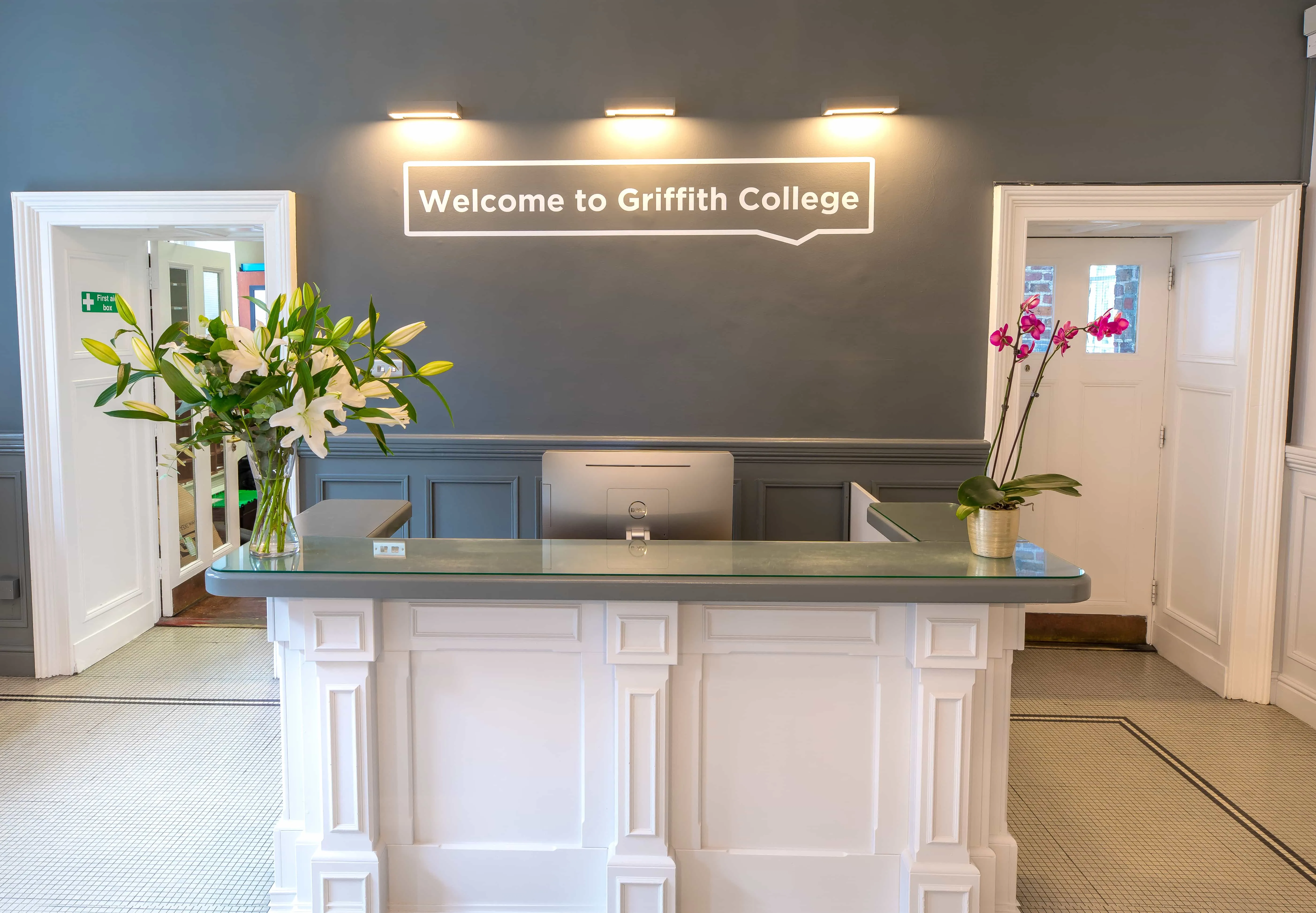 griffith college reception