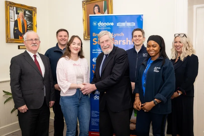 Molly Smith Receives Brendan Lynch Scholarship at Griffith College