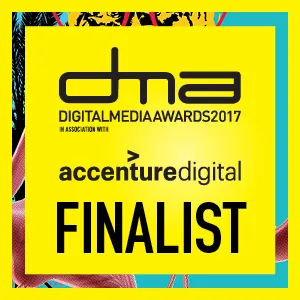 Accenture Digital Media Award - Digital Student of the Year Finalist Badge