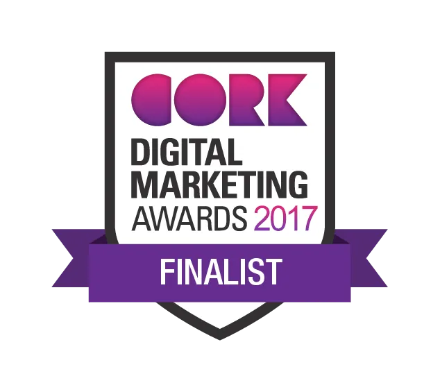 Cork Digital Marketing Awards 2017 - Finalist