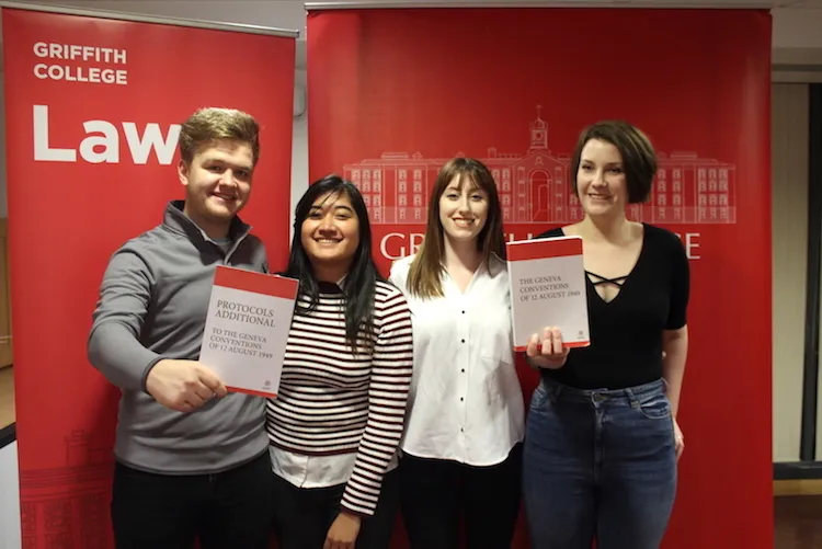 Law students at Griffith College