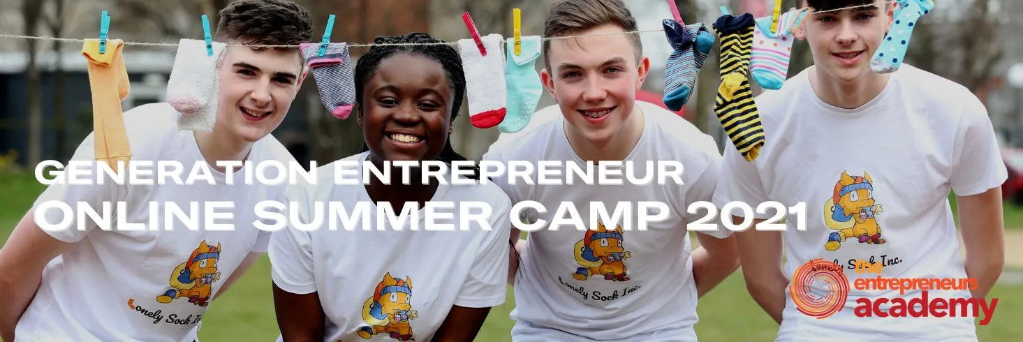 Students at Generation Entrepreneur Summer Camp at Griffith College