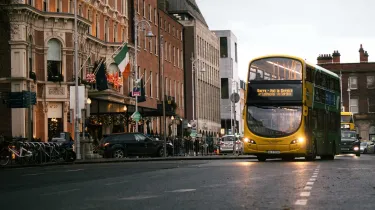 Dublin city centre bus