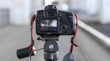 a close up of a camera