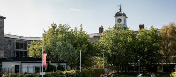 the Griffith College clock tower