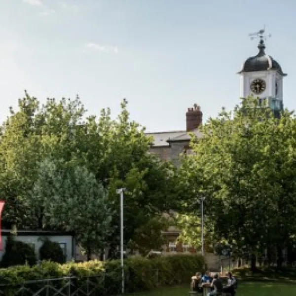 the Griffith College clock tower
