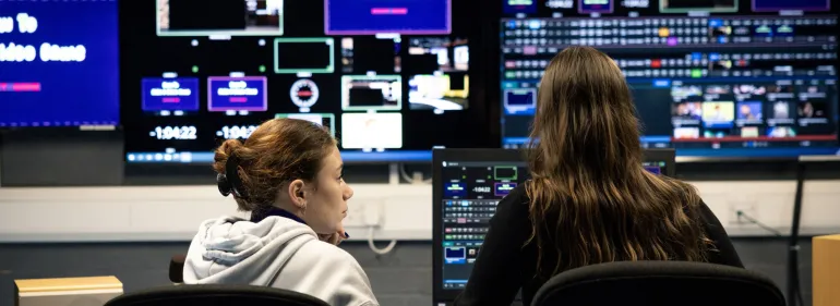 ma in journalism and digital communications course banner