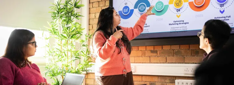 a man standing in front of a window