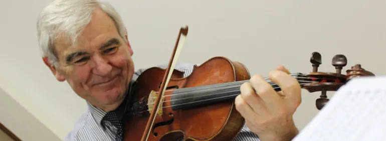 Joe Harte PLays The Fiddle The LSMD Griffith College