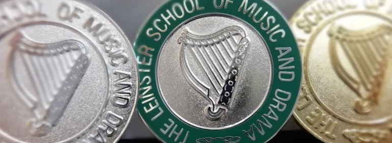 Medals from the Leinster School of Music and Drama