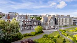 An aerial shot of the Griffith College Cork campus