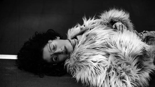 Fashion Design Woman in Coat