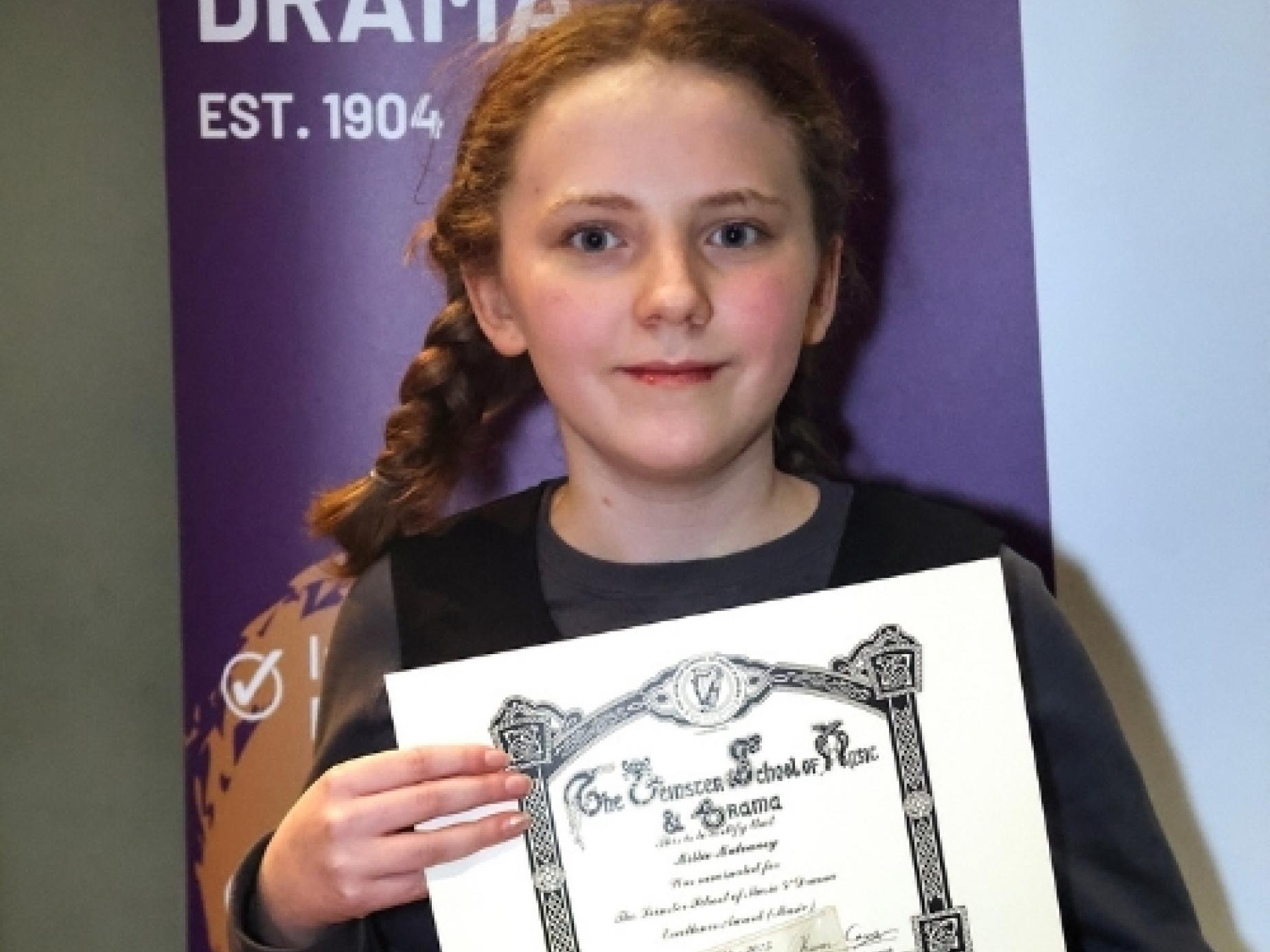 Emily Mullan Winner Drama LSMD
