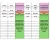 Sample Timetable