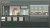 Image shows elevations of hotel reception and main toilets, speaking briefly about accessibility measures. There is also a small selection of material choices for the reception