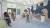 A welcoming reception area within the early learning center featuring playful pastel tones, curved ceiling details, terrazzo flooring, branded signage, arched forms, and comfortable seating areas designed to create an engaging and child-friendly arrival experience for families.