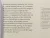 A clean typographic layout featuring a text profile of craftsman Ed Kandel on a narrow-cut page that reveals a sliver of Luxembourgish narrative from the spread beneath.