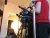 Film crew at work 