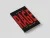 Book cover design with bold red typography reading “RAGE” against a black background.