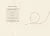 Editorial page layout featuring text and abstract line graphic in a minimalist design style.