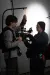 Man operating camera equipment 