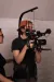 Man operating camera equipment 