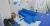 a blue room