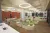 Image show the ground floor community area and hot desks.